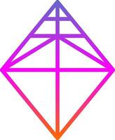 Crystal Vector Icon Design