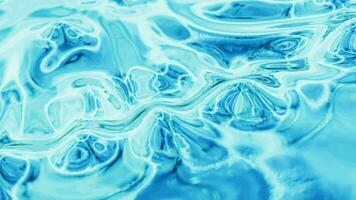 Abstract flowing liquid, 3d rendering. video