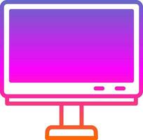 Monitor Vector Icon Design