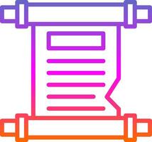 Scroll Vector Icon Design