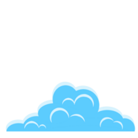 mullido nube frontera png