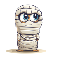 zombie vampire mummy cartoon ai generate png