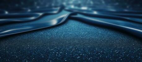 Closeup blue carpet wallpaper background photo