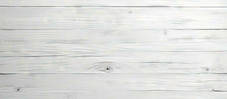 White painted wood table surface texture as background photo