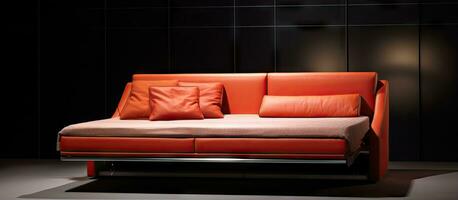 Sofa that transforms into a bed photo