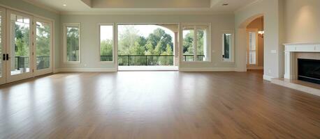 Spacious and inviting living area photo