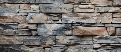 Visible details of texture or background in synthetic stone photo