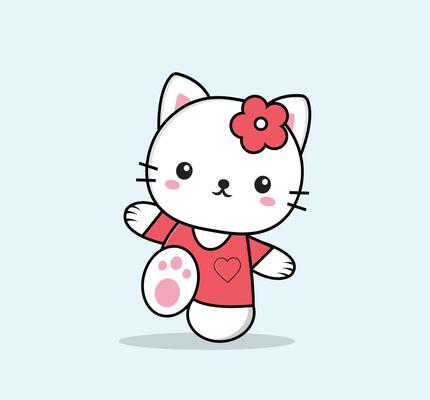 LINE Official Themes - Hello Kitty Pretty Lady