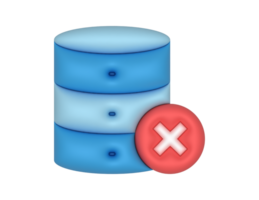 Blue Database Failure png