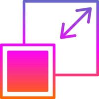 Resize Vector Icon Design