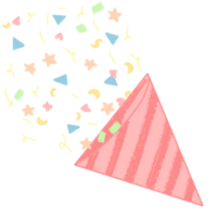 Birthday party elements png