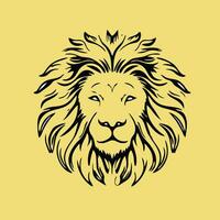 best illustration of lion king for mascot, logo or sticker vector