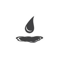 Dripping Liquid icon and symbol template vector