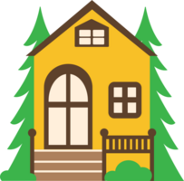 A cute house png