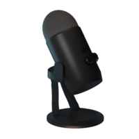 microphone on a stand stylist png