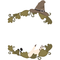 halloween gräns design png