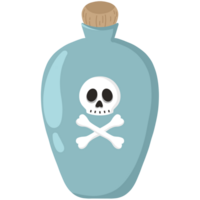 Halloween buchstabieren Flasche png