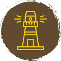 Lighthouse Vector Icon Design