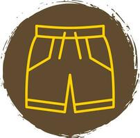 Swimming Trunks Vector Icon Design