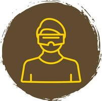 Virtual Reality Vector Icon Design