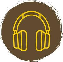 Headphones Vector Icon Design