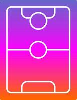 Air Hockey Vector Icon Design