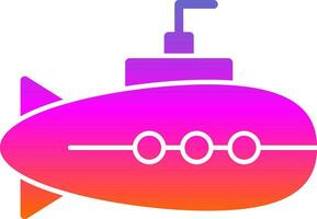 diseño de icono de vector submarino