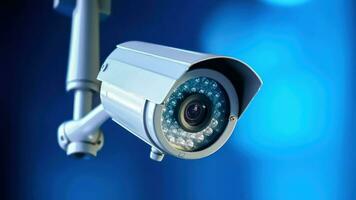 Constant Vigilance - Surveillance Video Camera - Generative AI photo