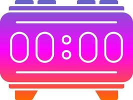 Digital Alarm Vector Icon Design