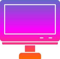 Monitor Vector Icon Design