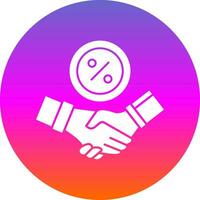 Handshake Vector Icon Design