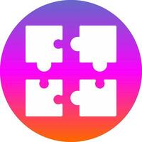 Puzzle Vector Icon Design