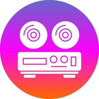 Dvd Player Vector Icon Design