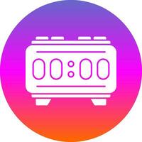 Digital Alarm Vector Icon Design