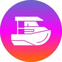 Boat Vector Icon Design