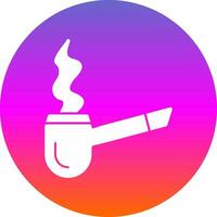 Smoking Pipe Vector Icon Design