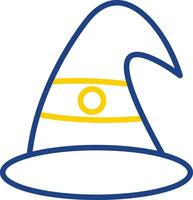 diseño de icono de vector de sombrero