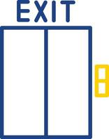 Exit Vector Icon Design