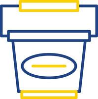 Bucket Vector Icon Design