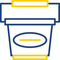 Bucket Vector Icon Design