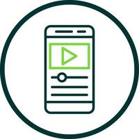 Series Vector Icon Design