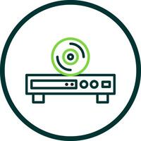 Dvd Player Vector Icon Design