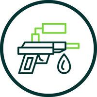 Water Gun Vector Icon Design