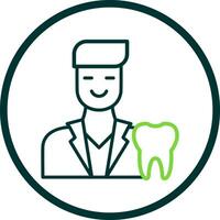 Dentist Vector Icon Design
