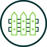 Fence Vector Icon Design