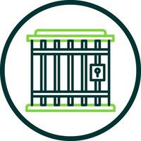 Jail Vector Icon Design