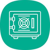 Vault Vector Icon Design