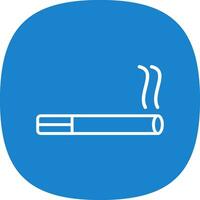 diseño de icono de vector de cigarrillo