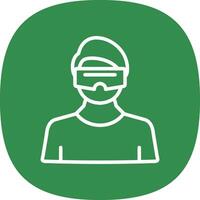 Virtual Reality Vector Icon Design