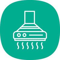 Extractor Hood Vector Icon Design